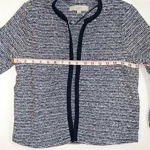 Loft Tweed bell sleeve Jacket Petite - Picture 6 of 8